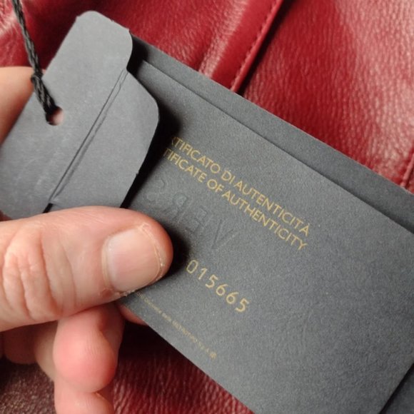 RARE SS08 RUNWAY VERSACE LEATHER JACKET 56 IT XL LARGE MENS COAT LUXURY - Picture 12 of 13